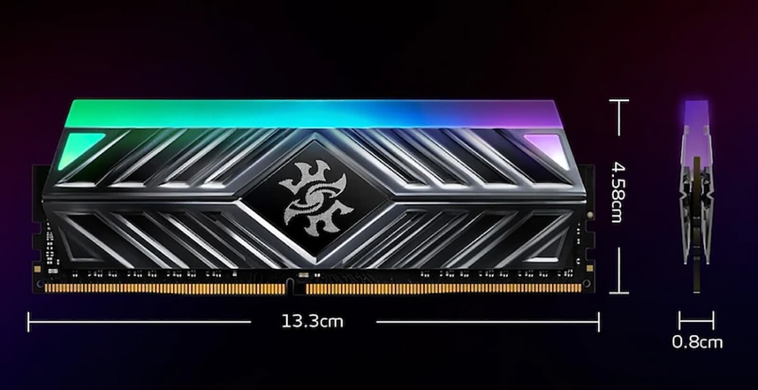 Memorie desktop ADATA XPG Spectrix D41 RGB, 2x8GB DDR4, 3200MHz